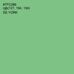 #7FC286 - De York Color Image